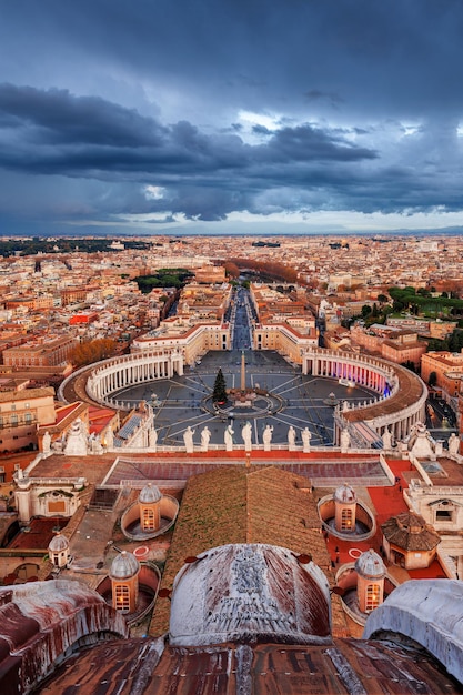 Cité du Vatican une cité-état entourée de Rome Italie