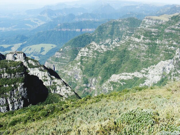 Photo cité d'urubici, dans la région de santa catarina, au brésil.