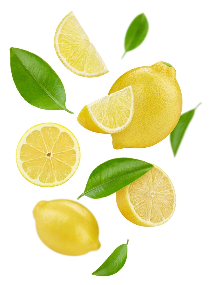 Photo citron fruit citron avec des feuilles