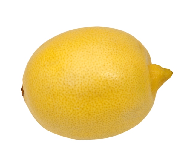 Citron isolé sur blanc