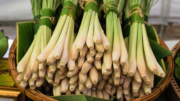 Citronnelle sur le marché