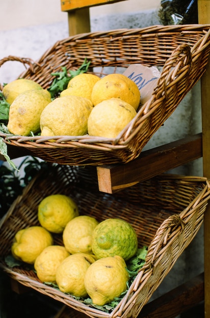 Citrons dans une rue de Napoli