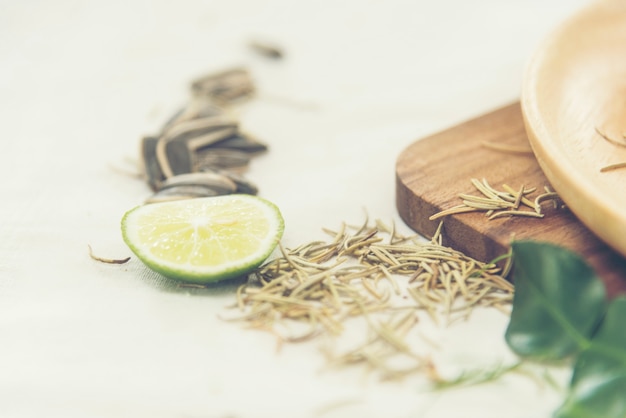 Citrons et épices Pour la cuisine asiatique