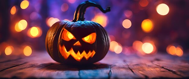 Citrouille de fond d'Halloween pour célébrer Halloween