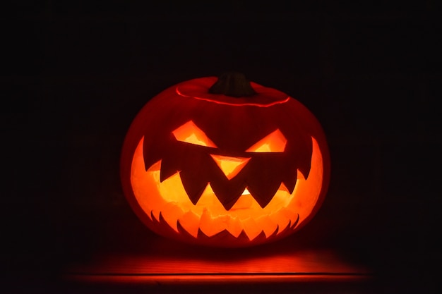 Citrouille d&#39;halloween effrayant