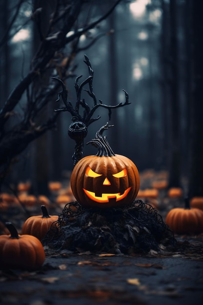 La citrouille d'Halloween à Florest