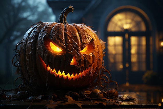 La citrouille d'Halloween