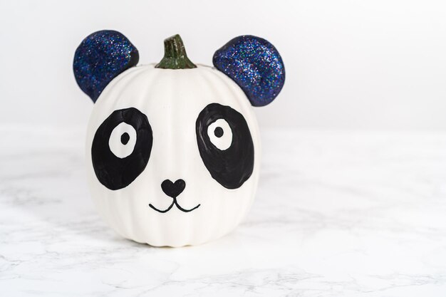 La citrouille panda