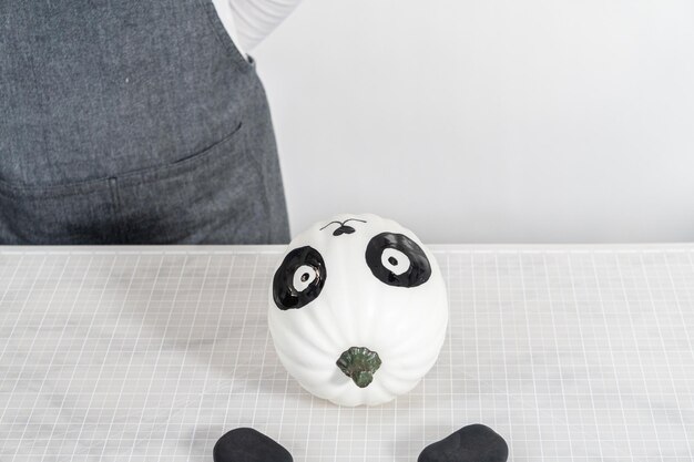 La citrouille panda