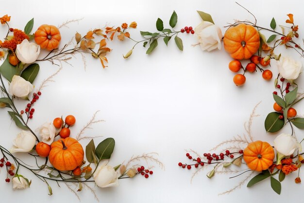 citrouilles colorées de Thanksgiving