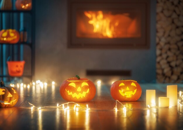 Citrouilles d&#39;Halloween