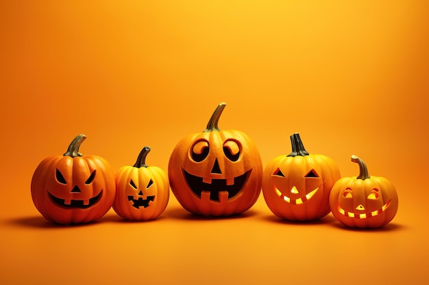 Citrouilles d&#39;Halloween