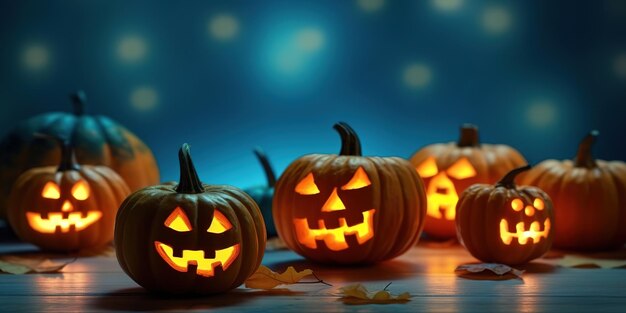 Citrouilles d&#39;Halloween