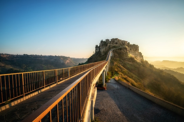 Civita di Bagnoregio, belle vieille ville d'Italie.