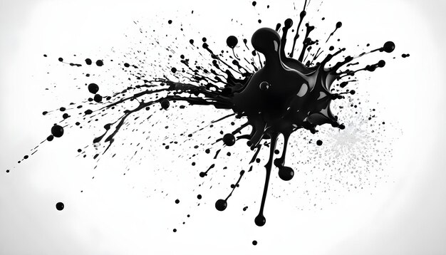 Éclaboussure d'encre