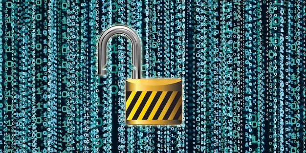 Clé de protection des données Concepts de protection pour protéger les informations du système informatique Protection de la base de données Code de clé binaire