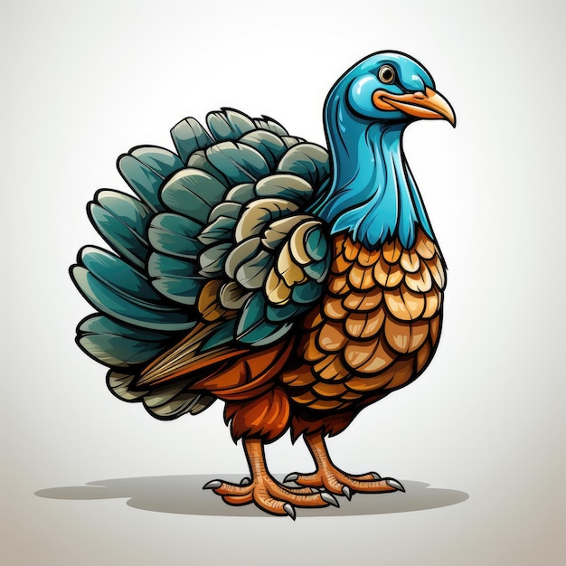 Clipart de la dinde de Thanksgiving