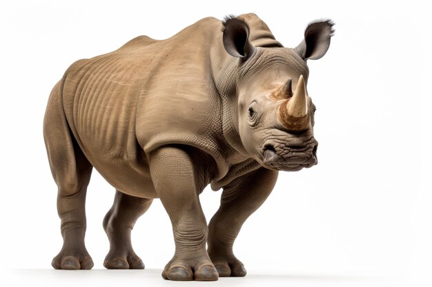 Photo clipart de l'illustration du rhinocéros