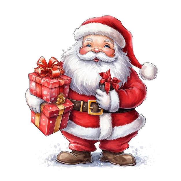 Clipart Père Noël