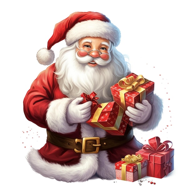 Clipart Père Noël