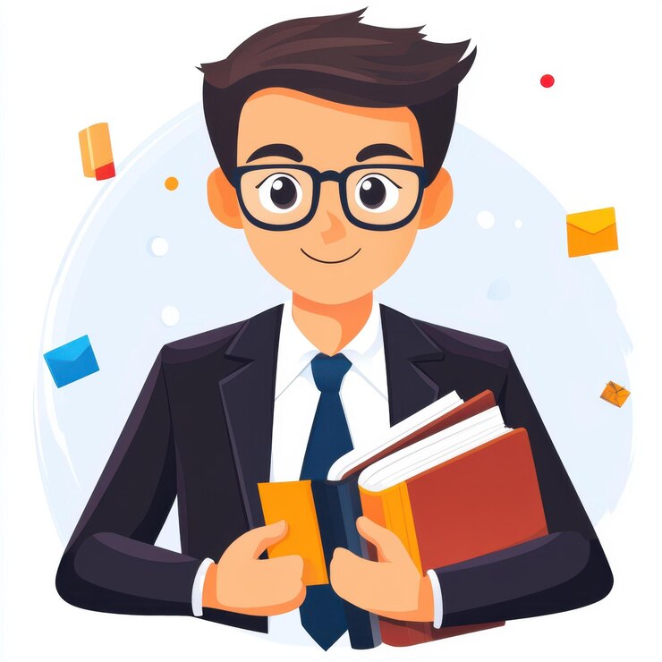 Photo un clipart professionnel qui représente un chef d'entreprise