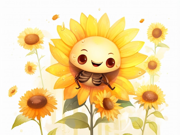 Clipart Tournesol