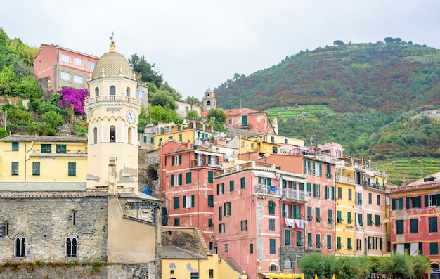 Le clocher de l&#39;église de Santa Margherita