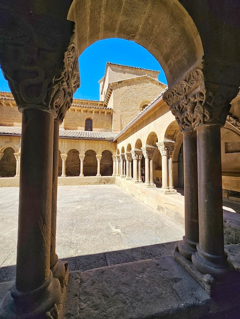 Le cloître roman de San Pedro el Viejo à Huesca