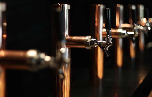 Photo close-up d'une bière dans un bar