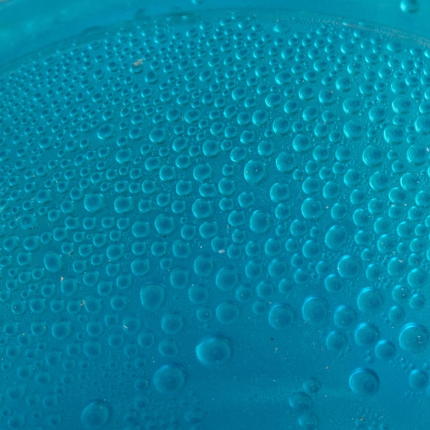 Photo close-up des bulles