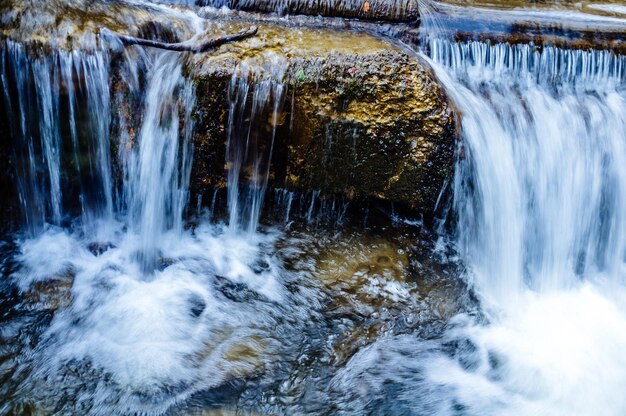 Photo close-up de la cascade