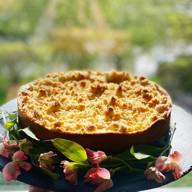 Photo close-up du gâteau