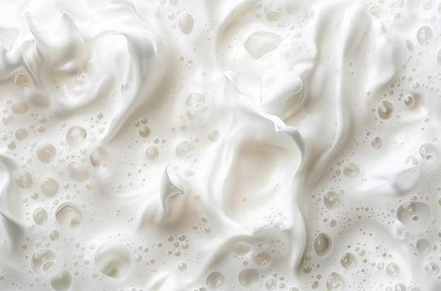 Close-up de l'éclaboussure de lait sur fond blanc concept de nourriture et de boisson