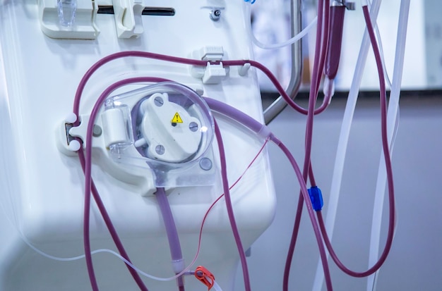 Close-up d'équipements médicaux