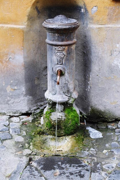 Close-up de la fontaine