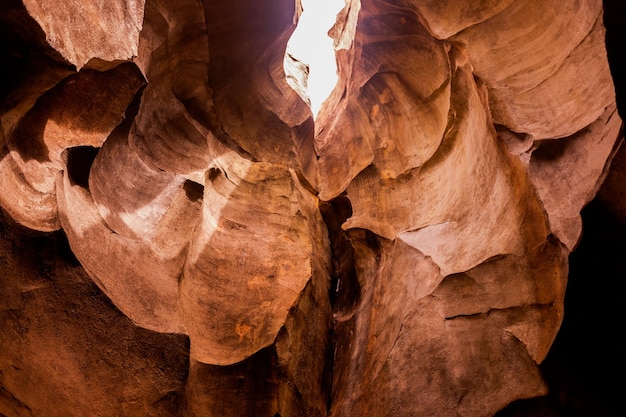 Close-up de la formation rocheuse