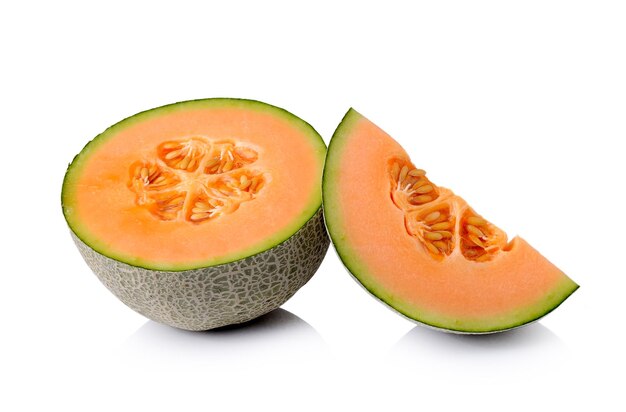Close-up des fruits sur un fond blanc