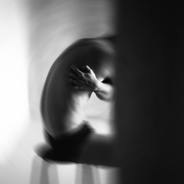 Close-up de l'homme