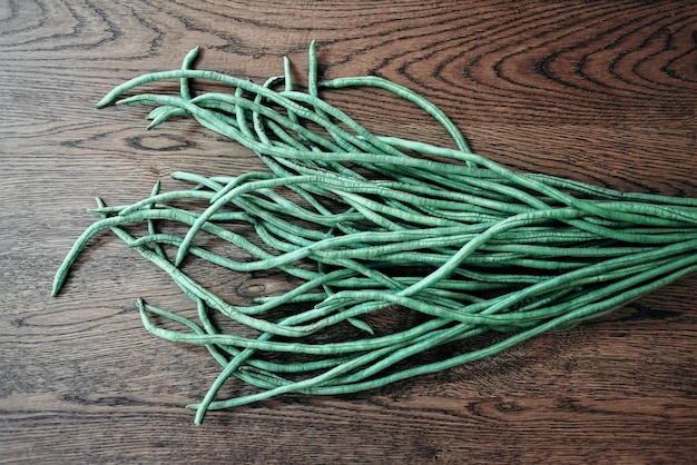 Photo close-up des légumes sur la table