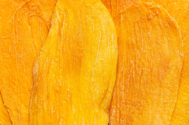 Close up de mangue séchée