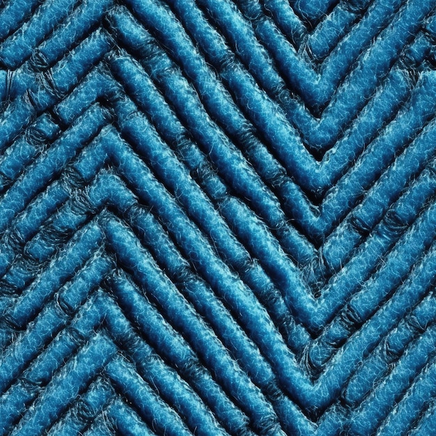 Close up photo d'un tissu jeans bleu