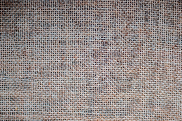 Close up toile de jute texture backgroundSac naturel texturé pour le fondTexture de lin naturel léger pour le fond