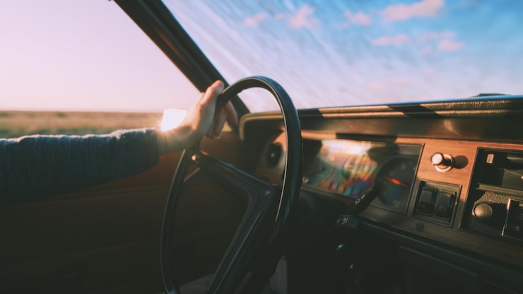 Photo close-up de la voiture