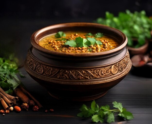 Photo closeup iamge special haleem