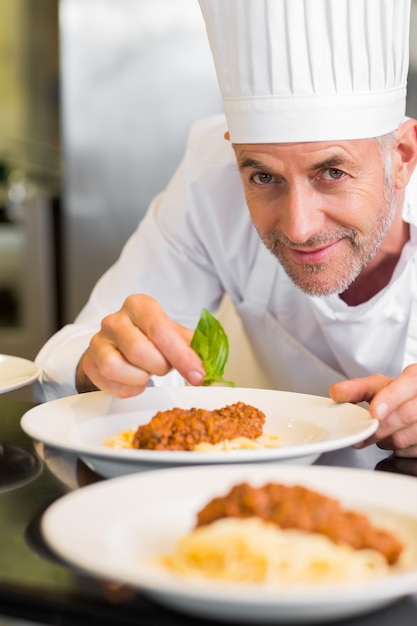 Closeup portrait d&#39;un chef masculin