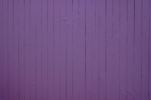 Clôture violette planche de bois peinture mur fond horizontal