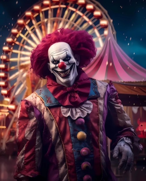 Le clown maléfique