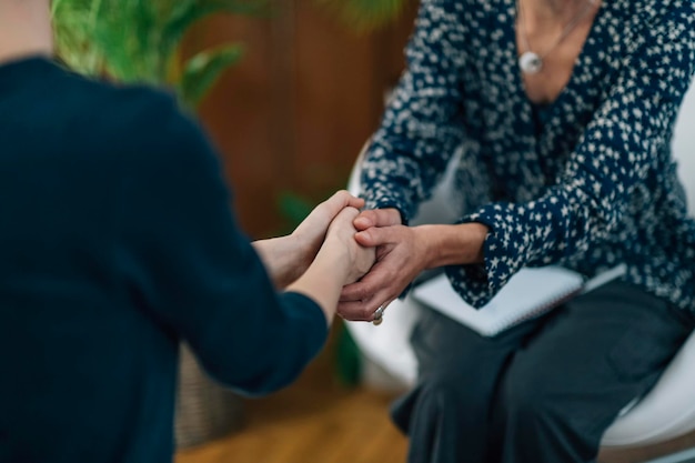 Coach de vie travaillant avec une cliente