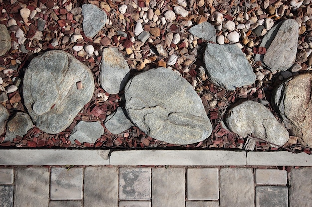 Cobble Stone Chips Pebble texture