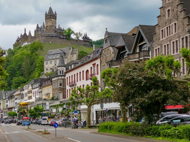 Cochem avec le château impérial